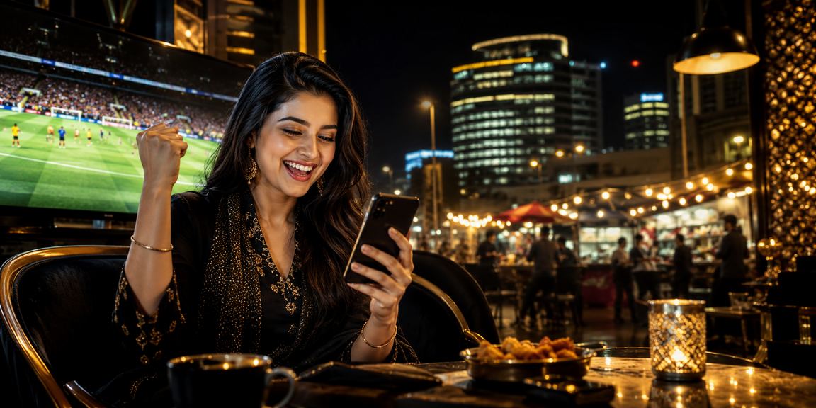 চট্টগ্রামের নাইট মার্কেটে মোবাইলে facai777 বোনাস ডিপোজিট করছেন একজন ব্যবহারকারী