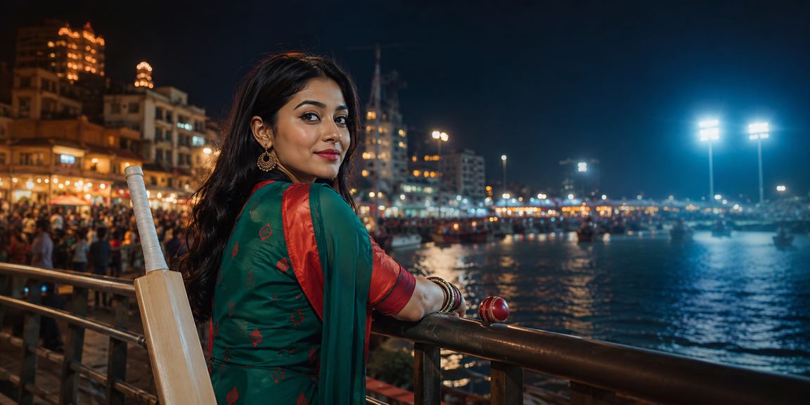 কুমিল্লায় ক্রিকেট বেটিং উপভোগ করছেন একজন খেলোয়াড় মোবাইলে